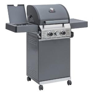 Grillstream Classic 2 Burner Hybrid Gas BBQ with Side Burner