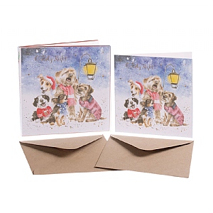 Wrendale 'O Holy Night' Dog Christmas Card Box Set