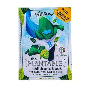 The Basil Who Built Bridges - Plantable Childrens Book