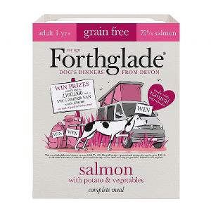 Forthglade Salmon, Potato & Vegetable Grain Free Wet Dog Food - Adult (395g)