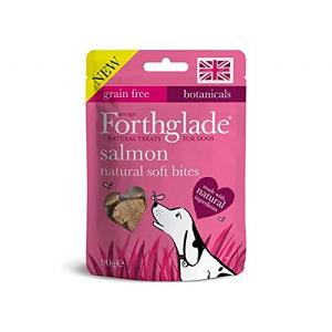 Forthglade Grain Free Salmon Soft Bites Dog Treats 90g