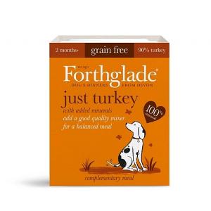 Forthglade Just Turkey Grain Free Wet Dog Food - Adult (395g)