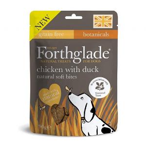 Forthglade Chicken Soft Bites Gourmet Dog Treats 90g