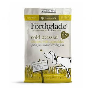 Forthglade Grain Free Chicken Cold Pressed Dry Dog Food 1kg