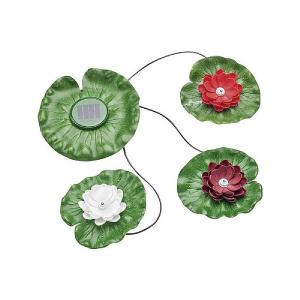 Pontec Set of 3 Pondosolar Floating LED Lillies