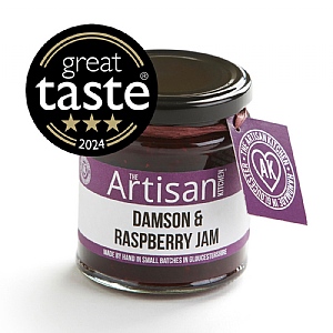 The Artisan Kitchen Damson Raspberry Jam (200g)