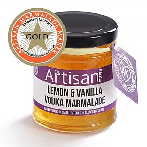 The Artisan Kitchen Lemon Vanilla Vodka Marmalade (200g)