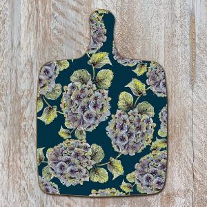 Toasted Crumpet Hydrangea Noir Chopping Board