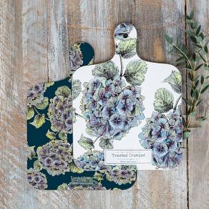 Toasted Crumpet Hydrangea Mini Chopping Board