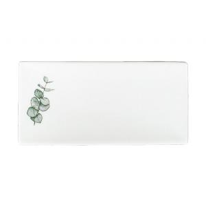 Toasted Crumpet Eucalyptus Rectangular Soap Dish