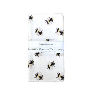 Toasted Crumpet Bumblebee Tea Towel