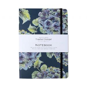 Toasted Crumpet Hydrangea Noir A5 Notebook