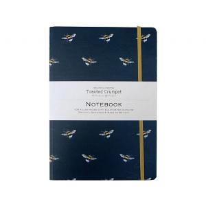 Toasted Crumpet Bumblebee Noir A5 Notebook