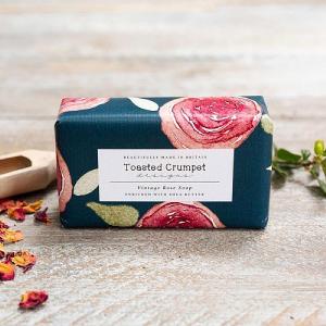 Toasted Crumpet Vintage Rose Scented Soap