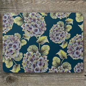 Toasted Crumpet Hydrangea Noir Single Placemat
