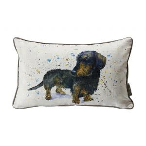 Dachshund Watercolour Cushion