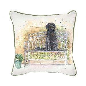 Labradoodle Watercolour Cushion