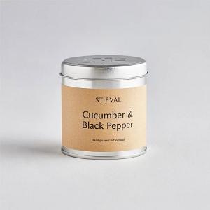 St Eval Cucumber & Black Pepper Candle Tin