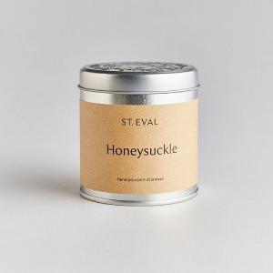 St Eval Honeysuckle Candle Tin