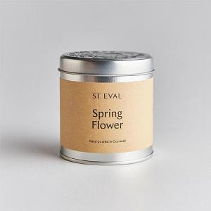 St Eval Springflower Candle Tin