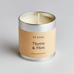 St Eval Thyme & Mint Candle Tin