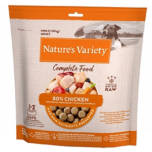 Natures Variety Chicken Dinner Freeze Dried Complete Dog Food (120g)