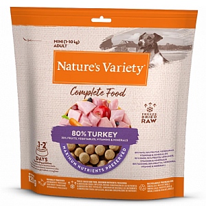Natures Variety Turkey Dinner Freeze Dried Complete Dog Food (120g)