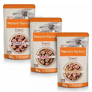 Natures Variety Original Multipack Natural Wet Mini Adult Dog Food (150g)