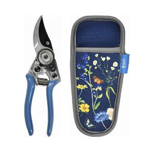 British Meadow Pocket Pruner & Holster