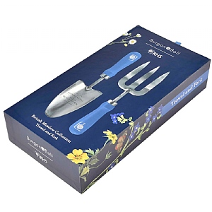 Burgon & Ball British Meadow  Trowel & Fork Set