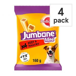 Pedigree Jumbone Minis Beef & Poultry (4 Pack)