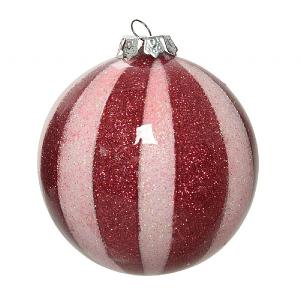 Decoris Red Foam Bauble 8cm