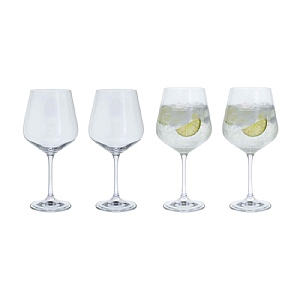Dartington Crystal Cheers Set of 4 Copa Gin & Tonic Glasses