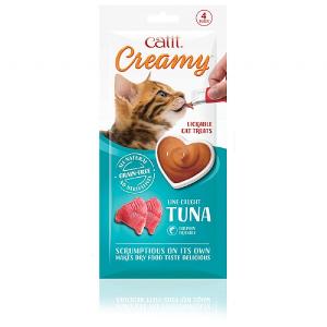 Catit Creamy Tuna Lickable Cat Treats 4 x 10g