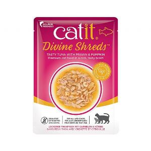 Catit Divine Tuna with Prawn Shreds 75g