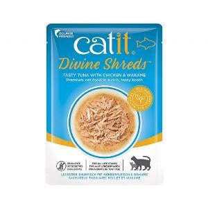 Catit Divine Tuna with Chicken Shreds 75g