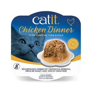 Catit Chicken Dinner with Tuna & Kale 80g