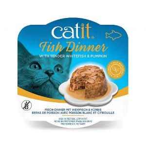 Catit Fish Dinner Whitefish & Pumpkin 80g