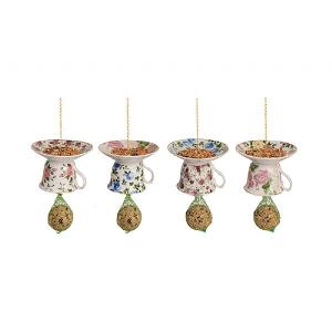 Fallen Fruits Upside Down Teacup Feeder (Assorted Designs)