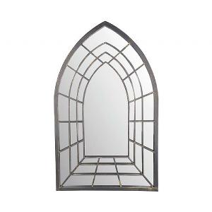 Fallen Fruits Gothic Outdoor Mirror Trompe L'oeil