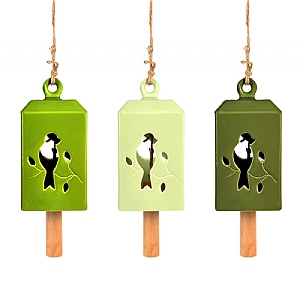 Fallen Fruits Green Ceramic Wind Chime (Assorted Designs)