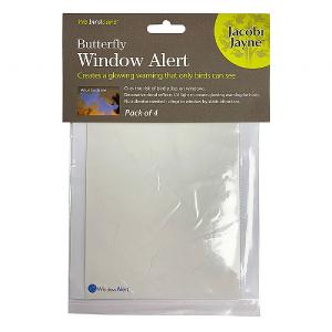 Jacobi Jayne Window Alert Butterfly pack of 4