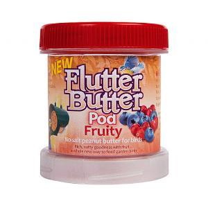 Jacobi Jayne Flutter Butter Fruity Suet Wild Bird Food Pod 170g