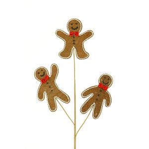 Gingerbread Man Spray 65cm