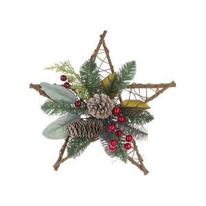 Hawes Berry Rattan Star 33cm