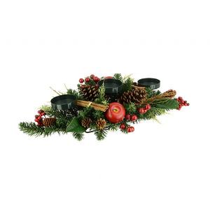 Christmas Lodge Table Centrepiece 70cm