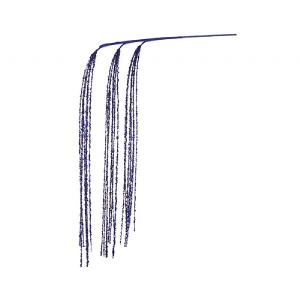 Blue Sequin Rain Spray 110cm