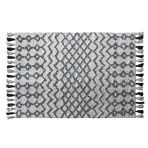 Gallery Direct Sienna Rug Black & Cream Extra Large
