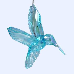 Gisela Graham Blue Hummingbird Tree Decoration