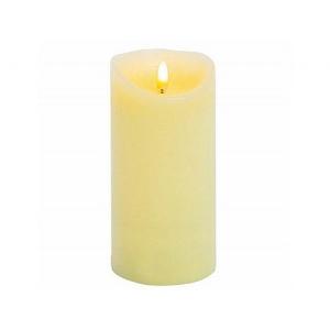 Premier Cream Flickabright Candle with Timer 13x9cm